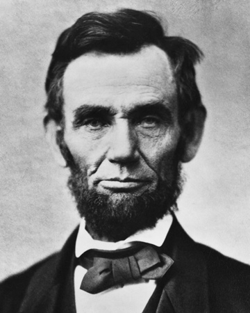 Presidente de los Estados Unidos de América Abraham Lincoln
