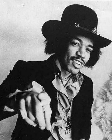 Rock Guitarist Jimi Hendrix