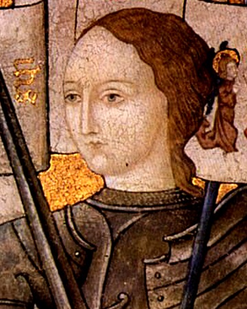 Heroína, militar y santa francesa Juana de Arco