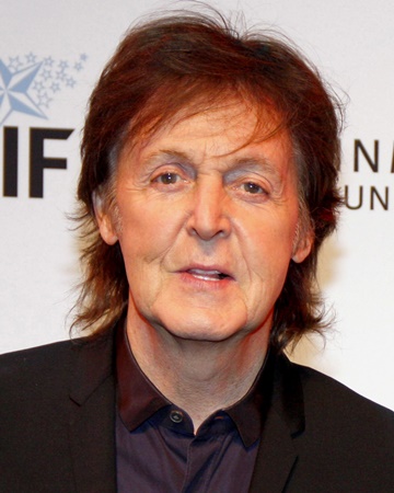 Músico y miembro de Los Beatles Paul McCartney